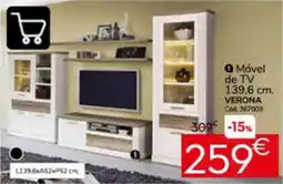 Conforama Móvel de TV VERONA promoção