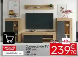 Conforama Compacto de TV LEO promoção