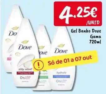 Gel Banho Dove Gama