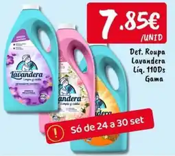 Ponto Fresco Lavandera limpa e cuida promoção
