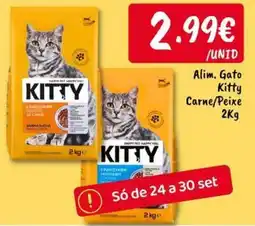 Ponto Fresco Alim. Gato Kitty Carne/Peixe promoção