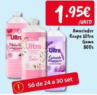Amaciador Roupa Ultra Gama 80Ds