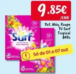 Ponto Fresco Surf detergente para roupa promoção