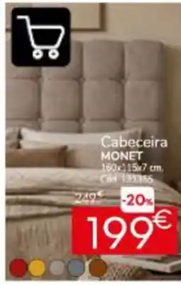 Conforama Cabeceira Monet promoção