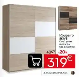 Conforama Roupeiro skive promoção