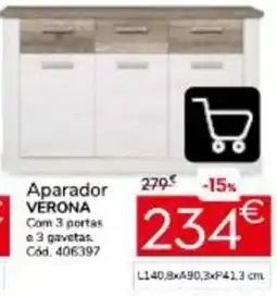 Conforama Aparador verona promoção