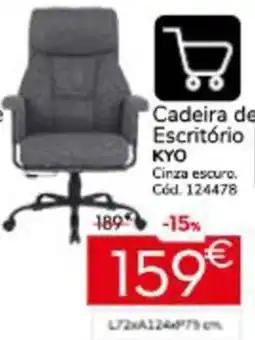 Conforama Cadeira de Escritório KYO promoção