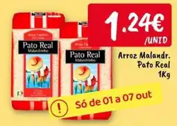 Ponto Fresco Arroz Malandr. Pato Real promoção