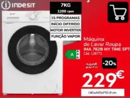 Conforama Máquina de lavar roupa indesit promoção