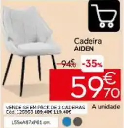 Conforama Cadeira aiden promoção