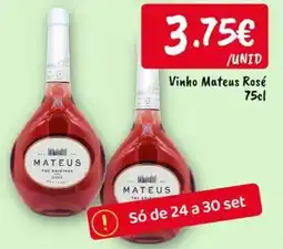 Ponto Fresco Vinho Mateus Rosé promoção