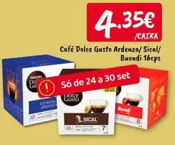 Ponto Fresco Café Dolce Gusto Ardenza/ Sical/ Buondi promoção