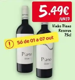 Ponto Fresco Vinho Piano Reserva promoção