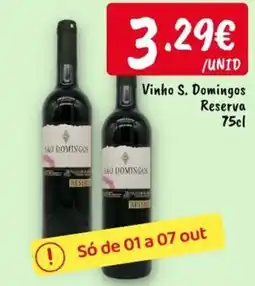 Ponto Fresco Vinho S. Domingos Reserva promoção