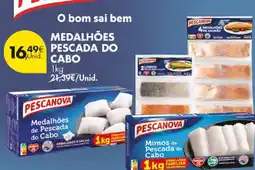 Pingo Doce Medalhões pescada do cabo promoção