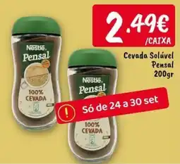 Ponto Fresco Pensal cevada solúvel promoção