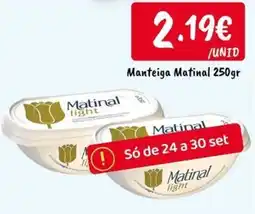 Ponto Fresco Manteiga Matinal light promoção