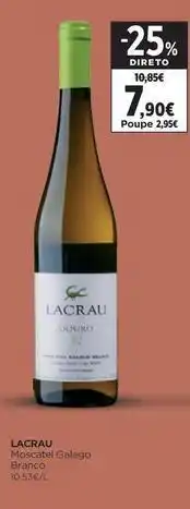 Supercor Moscatel galegno blanco promoção