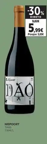 Supercor Niepoort - tinto promoção