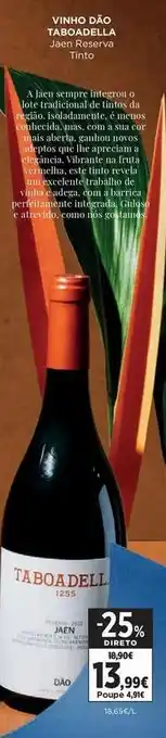Adega - vino tinto d.o. tacornello