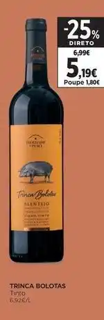 Supercor Trinca bolotas - tinto promoção
