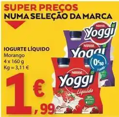 E.Leclerc Nestle - iogurte líquido promoção