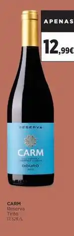 Supercor Carm - reserva tinto promoção