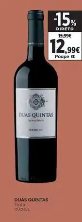 Supercor Duas quintas - vino promoção
