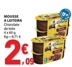 E.Leclerc A+ - mousse a leiteira promoção
