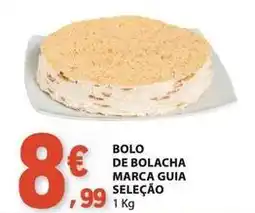 E.Leclerc Seleção du chef - bolo de bolacha marca guia promoção