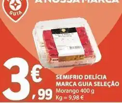 E.Leclerc Marca guia - semifrio delicia promoção
