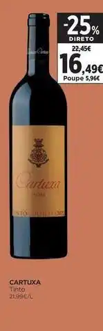 Supercor Cartuxa - tinto promoção