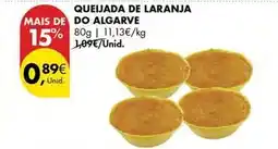 Pingo Doce Algarve - queijada de laranja promoção