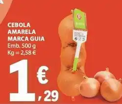 E.Leclerc Marca guia - cebola amarela promoção