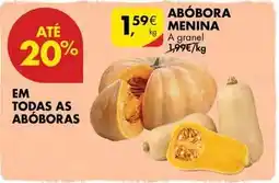 Pingo Doce As - abóbora menina promoção