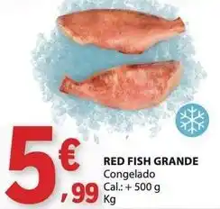 E.Leclerc Red fish grande promoção