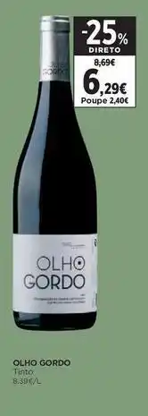 Supercor Vino tinto promoção