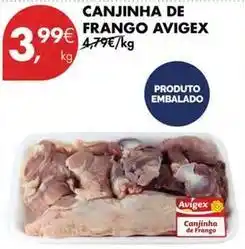 Pingo Doce Canjinha de frango promoção