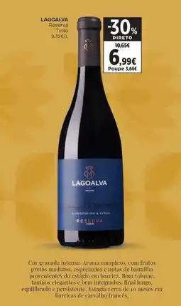 Supercor Reserva tinto promoção