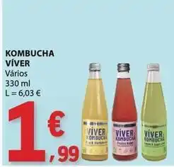 E.Leclerc Kombucha promoção