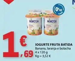 E.Leclerc Mimosa - iogurte fruta promoção