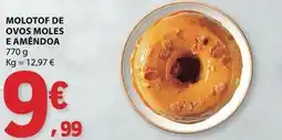 E.Leclerc Molotof de ovos moles e amêndoa promoção