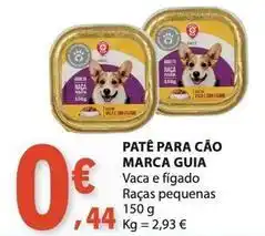 E.Leclerc Marca guia - pate para cao promoção