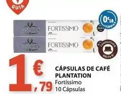 E.Leclerc Delta - cápsulas de café plantation promoção