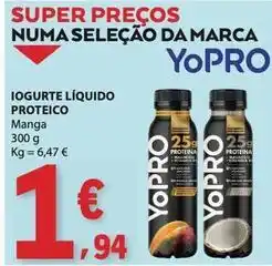 E.Leclerc Yopro - iogurte líquido proteico promoção