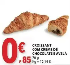 E.Leclerc com - croissant com creme de chocolate e avela promoção