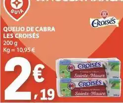 E.Leclerc Les croises - queijo de cabra promoção