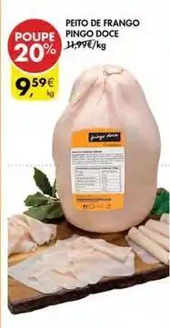 Pingo Doce Pingo doce - peito de frango promoção