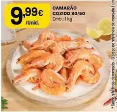 Intermarché Camarão cozido 30/50 promoção