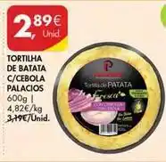Pingo Doce Tortilha de batata c/cebola promoção